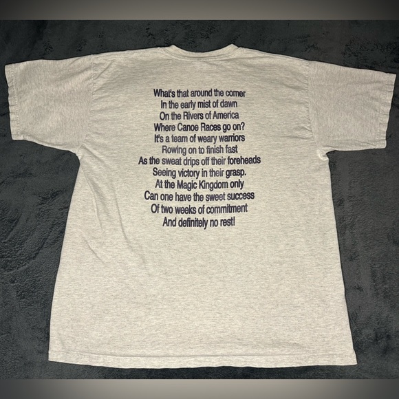 Disney Company D Cast Exclusive Canoe Races of the World Shirt - Picture 4 of 7